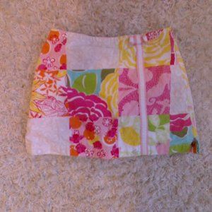 Lilly Pulitzer colorful mini skort
